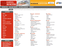 Tablet Screenshot of ghidulafacerii.ro